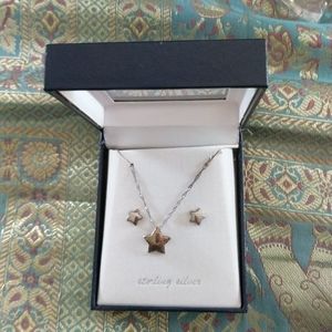 Star 925 Sterling Silver set marked 925